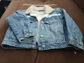 Дънково детско  подплатено яке на Zara, снимка 1