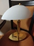 Настолна лампа с тъч-димеруема от месинг и стъкло, снимка 4