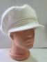 323 Дамска бутикова шапка каскет - ангора, снимка 2
