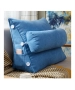 Поддържаща възглавница, longziming, Plus / Памук, 60 x 22 x 50 см, Синя, снимка 1
