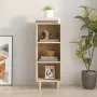 vidaXL Сайдборд, Дъб сонома, 34,5x32,5x90 см, инженерно дърво, снимка 3