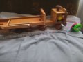 Дървена играчка камион Fagus автовоз, снимка 1 - Образователни игри - 35715645
