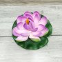 3993 Изкуствена водна лилия за езерце декорация за градината, 14 см, снимка 2