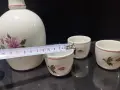 Стар български порцелан сервиз за ракия , снимка 4