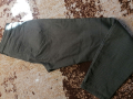Черен и зелен еластични панталони 30 размер, Л, снимка 4
