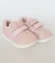 Бебешки розови обувки за момиче със сърчица, снимка 2