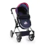 BAYER Количка за кукли CITY NEO 3 в 1 с чанта Тъмносиня 18154AA , снимка 4