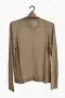 Фино памучно поло Mango (Camiseta Isabella), размер M – НОВО с етикет (80% Лиосел, 20% Вълна) , снимка 2