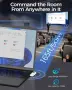 Alxum USB-C безжичен HDMI предавател и приемник, комплект 2 в 1: Plug & Play и AirPlay/Miracast, снимка 4
