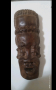 Дървена Африканска маска 20 см , снимка 1 - Други - 44681700