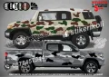 Кaмуфлаж Офроуд Джип Пикап Лодка Camouflage Off-Road стикери, снимка 7