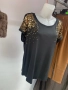тениска с блестящи пайети, снимка 4