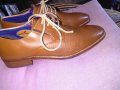 Daniel Hechter paris естествена кожа маркови френски обувки №40 стелка 25.2см нови, снимка 5