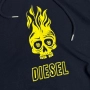 Мъжко горнище Diesel Skull Flaming | L размер, снимка 4