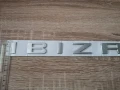 сребрист надпис Seat Ibiza стар стил, снимка 3