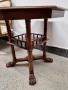 Антична Викторианска маса от орех , снимка 4