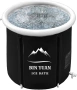 Сгъваема ледена вана Ice Bath Barrel 342L – за студени и топли бани, снимка 1