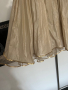 Златиста къса рокля размер S, снимка 3