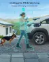 Нова COOAU WiFi камера за видеонаблюдение, батерия 10 000 mAh, безжична акумулаторна IP камера, снимка 5