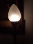 Арт Деко нощна ,настолна лампа бронз оргиналнално стъкло, снимка 6