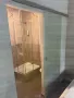 Стъклена плъзгаща врата  с  механизъм, снимка 2