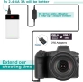 DR-E12 LP-E12 батерия + 5V-8.4V USB кабел за драйвери, снимка 5