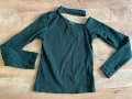 Масленозелена блуза, снимка 1 - Блузи с дълъг ръкав и пуловери - 40982061