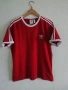 Adidas Originals 3 Stripes California Red XL Treofil оригинална памучна мъжка тениска Адидас , снимка 1