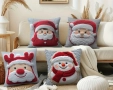 45 см. на 45 см Коледни калъфки за възглавнички, снимка 4
