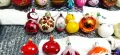 Стари стъклени играчки за елха , снимка 14