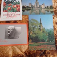 4 бр снимки Ленин и Москва 1989г, снимка 1 - Колекции - 42244922