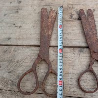 Стари ковани ножеци, снимка 2 - Антикварни и старинни предмети - 35890203