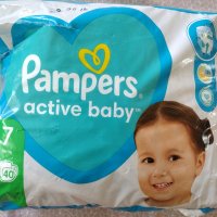 Памперси Pampers active baby , снимка 1 - Пелени, памперси - 42221677