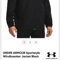 Under armour-оригинално яке(ветровка)), снимка 3 - Спортни дрехи, екипи - 39232759