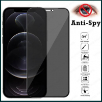Privacy Стъклен Протектор Apple iPhone 13 Pro Max 12 Mini 11 XS XR 5D, снимка 5 - Фолия, протектори - 36426419