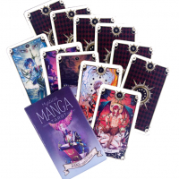 Манга таро карти: Mystical Manga Tarot & Traditional Manga Tarot, снимка 5 - Други игри - 36311651