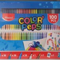 Комплект за рисуване Maped Color'Peps 100 части в Куфар-55лв, снимка 6 - Рисуване и оцветяване - 35908120