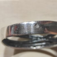 Сребърен пръстен мъжки 24мм (175), снимка 7 - Пръстени - 41691657