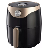 , ✨Фритюрник DECAKILA Air Fryer, 3.5 L, 1350 W, Черен, снимка 1 - Фритюрници - 44612845