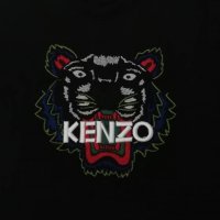KENZO Paris Tiger Sweatshirt оригинално горнище L памучна блуза, снимка 3 - Блузи - 38825691
