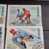 Пощенски марки серия Олимпиада Сараево 84г. Поща Лао редки за КОЛЕКЦИЯ 37325, снимка 5 - Филателия - 40387897