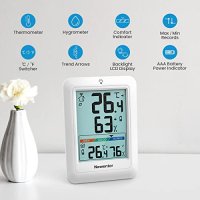 Нов Безжичен вътрешен външен цифров термометър хигрометър влажност, снимка 2 - Други стоки за дома - 41169968