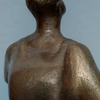 Масивна Статуя със златен варак , снимка 4 - Статуетки - 36322265