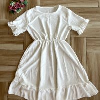 Нова рокля в бяло, снимка 1 - Рокли - 40901282