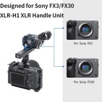 Горна плоча Nitze FX3 / FX30 XLR, съвместима с дръжка Sony - T-S08A, снимка 5 - Чанти, стативи, аксесоари - 41795924