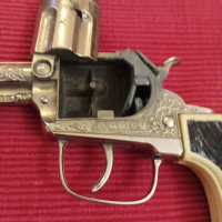 Стара играчка пистолет с капси USA. , снимка 5 - Колекции - 44509933