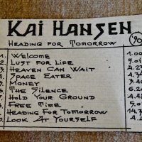 Sony аудиокасети с Kai Hansen. , снимка 3 - Аудио касети - 35845136