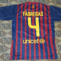 тениска Barcelona Fabregas , снимка 3 - Футбол - 44575456