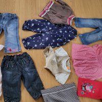 Лот (27 броя) дрехи за момиче 12-18м (next, gap, george, osh kosh, debenhams, marks & spencer), снимка 3 - Други - 41748343