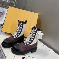 Зимни дамски боти FENDI (35-40) - реплика, снимка 4 - Дамски ботуши - 39401062